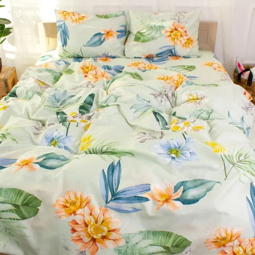 Комплект постільної білизни 100% поліестер 15-0343 Rossana