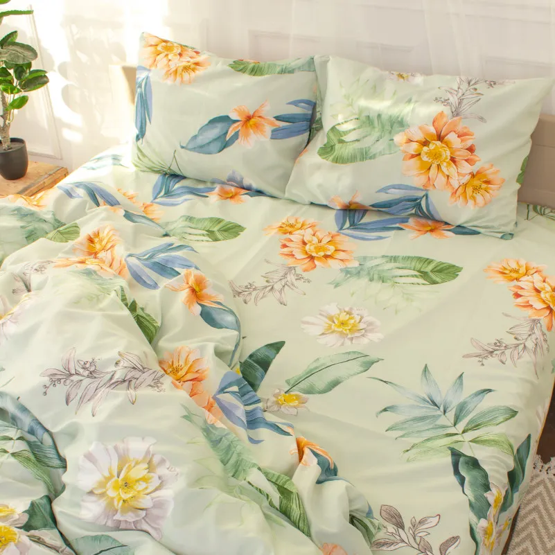 Комплект постільної білизни 100% поліестер 15-0343 Rossana - 5