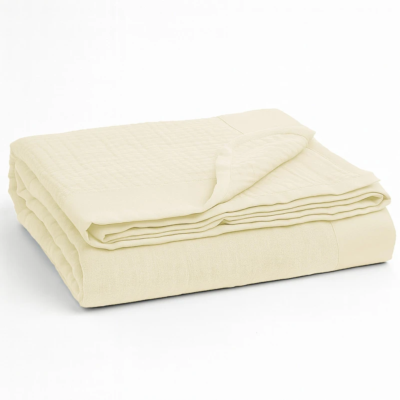 Покрывало №1502 Muslin hug milk