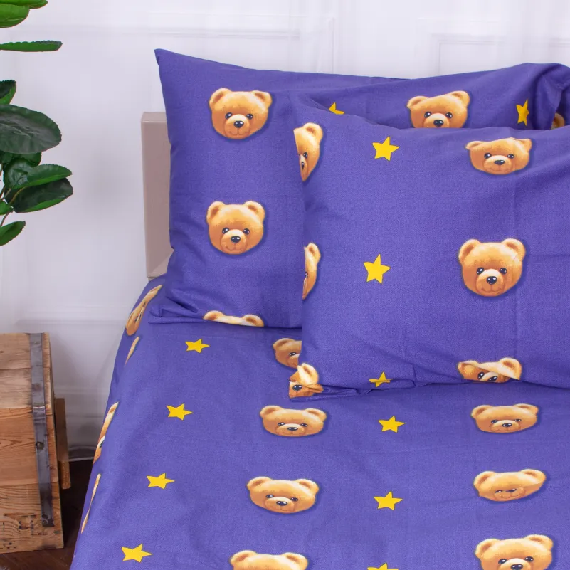 Комплект постельного белья Сатин JUNIOR Kids Time 22-1245 Berry - 4