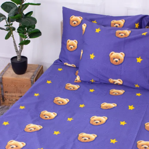 Комплект постельного белья Сатин JUNIOR Kids Time 22-1245 Berry - 2