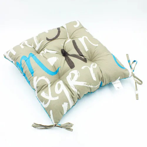 Подушка для стула Бязь Принт 17-0104 Severo