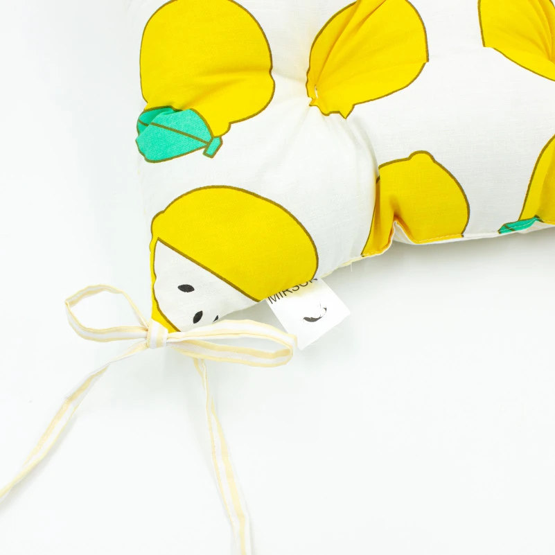 Подушка для стула Бязь Принт 17-0531 Striped Lemon - 5