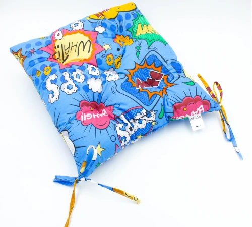 Подушка для стула Бязь Принт 17-0511 Bombs