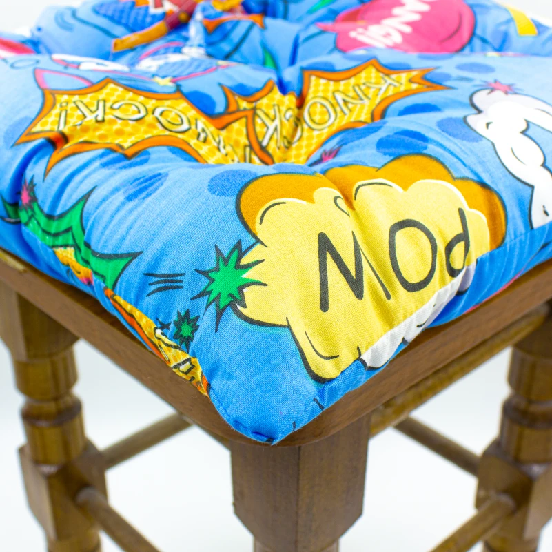 Подушка для стула Бязь Принт 17-0511 Bombs - 6