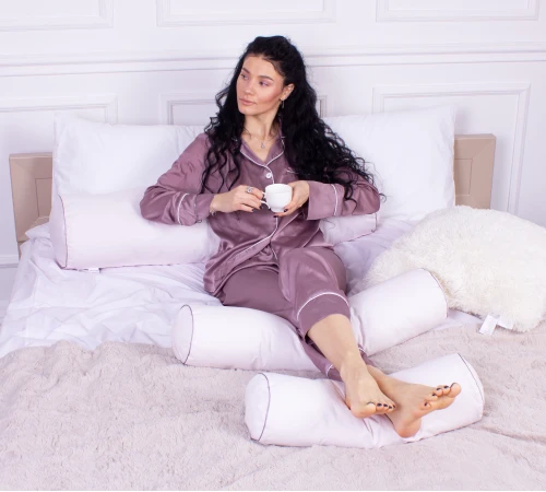 Подушка-валик №8113 Naturale Line 11-2409 Elma EcoSilk