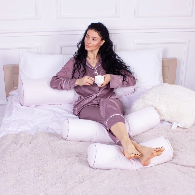 Подушка-валик №8113 Naturale Line 11-2409 Elma EcoSilk