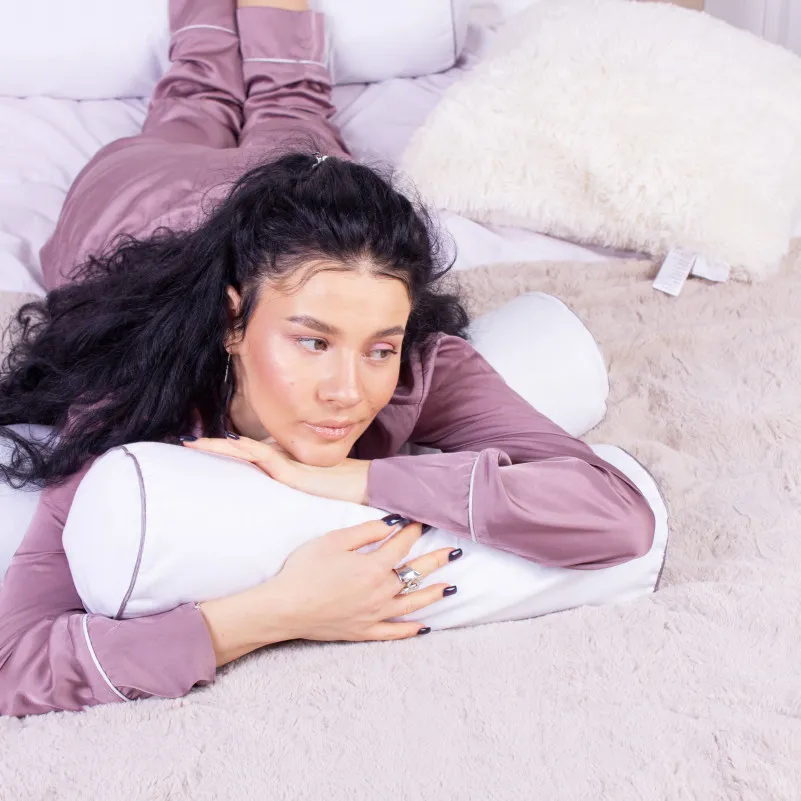 Подушка-валик №8532 Naturale Line 11-2107 White 100% Memory - 7