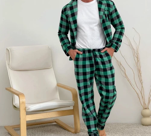 Пижама "Flannel Comfort" green