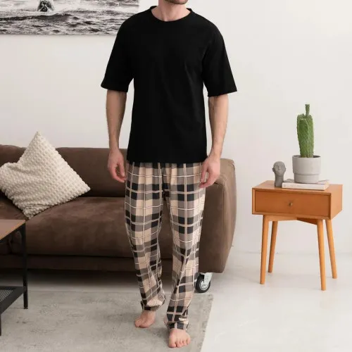 Піжама "Urban Flannel" beige