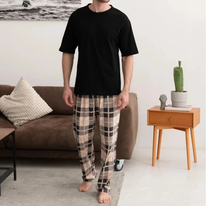 Пижама "Urban Flannel" beige