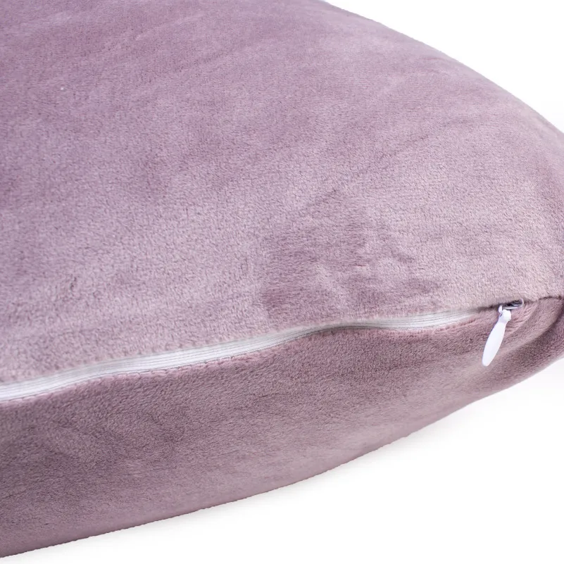 Подушка для беременных и отдыха Г-образная №8457 Velvet Line 28-0005 Ashen EcoSilk велюр - 10