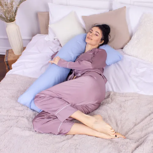 Подушка для беременных и отдыха Г-образная №8417 12-4608 Lucretia EcoSilk Ranforce Elite