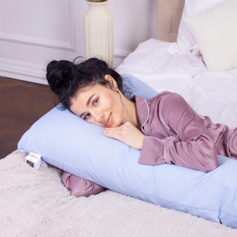 Подушка для беременных и отдыха Г-образная №8417 12-4608 Lucretia EcoSilk Ranforce Elite - 5