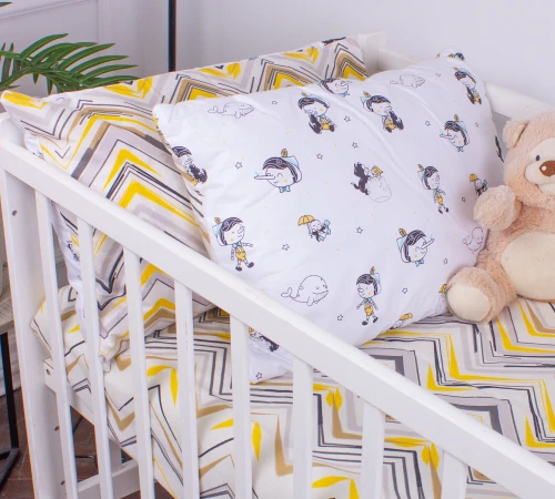 Простынь детская Бязь Kids Time 18-0003 Pinokio