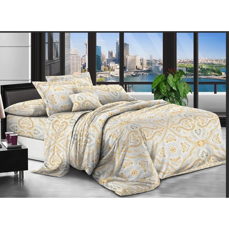 Комплект постельного белья Микрофибра принт 15-0623 Latin