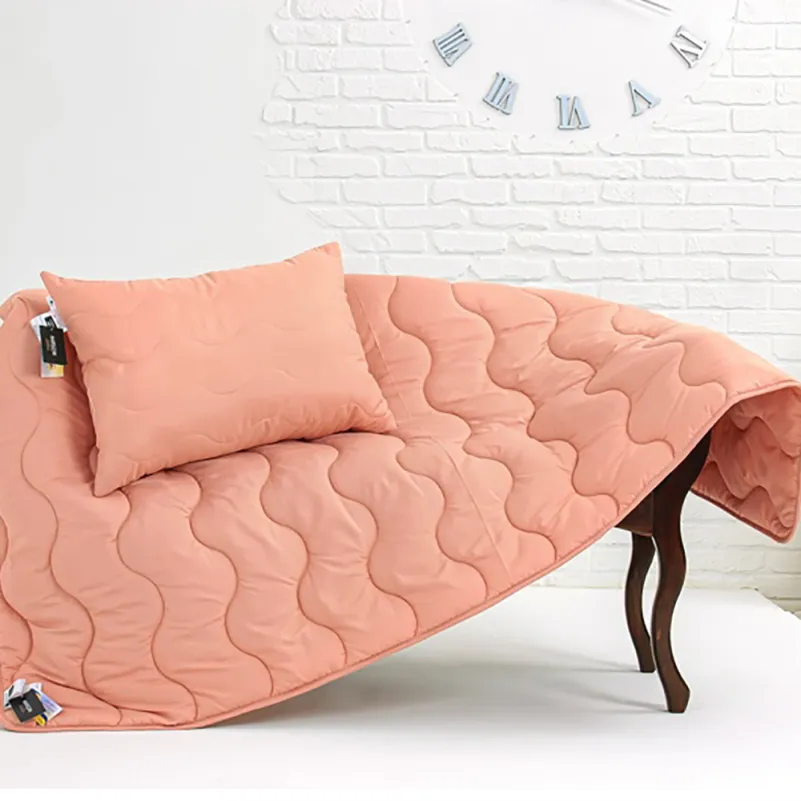 Подушка бамбуковая Eco Light Coral №1769 BamBoo микросатин - 3