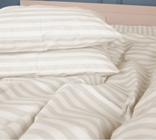 Наволочка бязь 17-0604 Stripe Yellow Black Friday