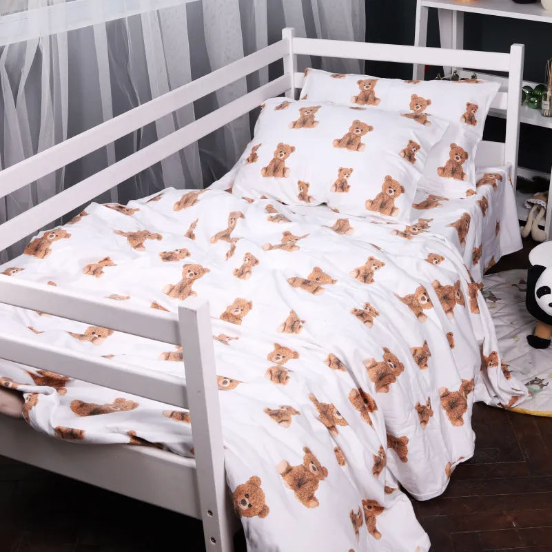 Комплект постельного белья JUNIOR Фланель 017 Teddy