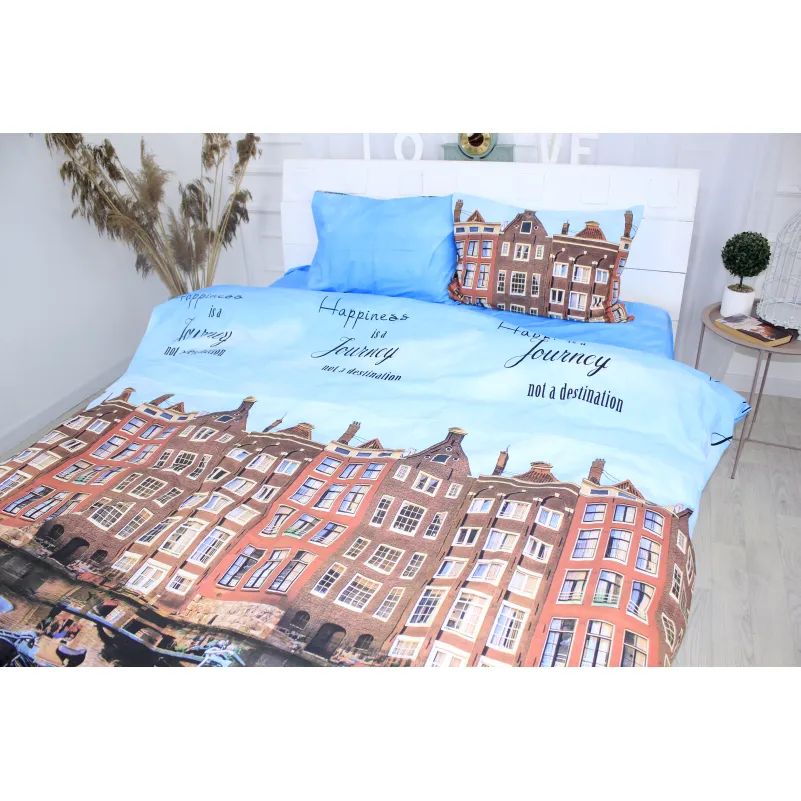 Комплект постельного белья MirSon Ranforce Elite 17-0049 Colomba - 1