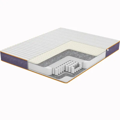 Матрац пружинний "незалежні блоки" FS Flowers Lilas