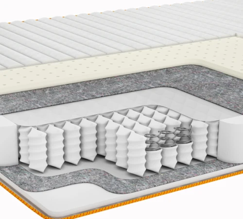 Матрац пружинний "незалежні блоки" FS Flowers Lilas - 2