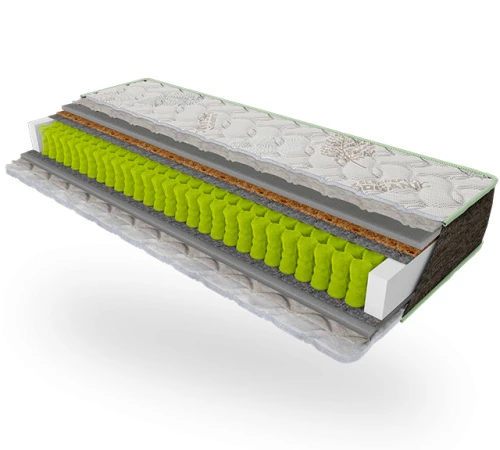 Матрац пружинний "незалежні блоки" Е Sleep&Fly Organic Verso