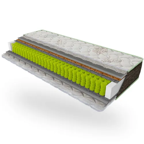 Матрас пружинный "независимые блоки" Е Sleep&Fly Organic Verso