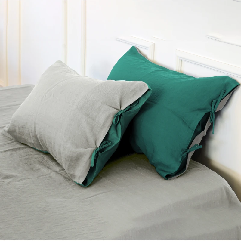 Пододеяльник Лен Organic Natural Line "Green meadow" - 12