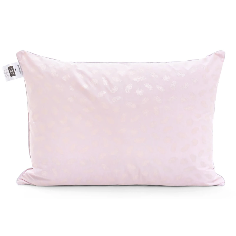 Пуховая подушка KARMEN №1806 "Bio-Pink" 90% пух (МЯГКАЯ) Black Friday