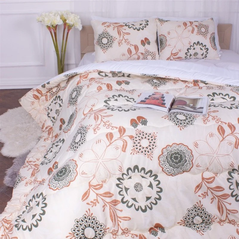 Одеяло антиалергенное EcoSilk Зима №3530 Print Line Sequoia Black Friday