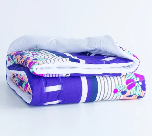 Одеяло хлопковое зимнее №5250 Print Line (100% поліестер) Austria Black Friday