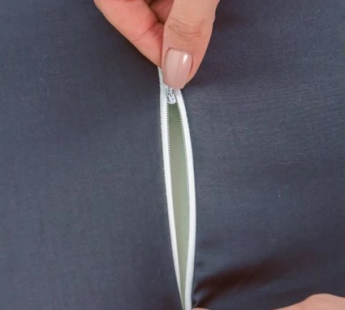 Подушка ортопедическая №7047 Elite Delicate satin Iron grey 49*32*10,5 см - 2