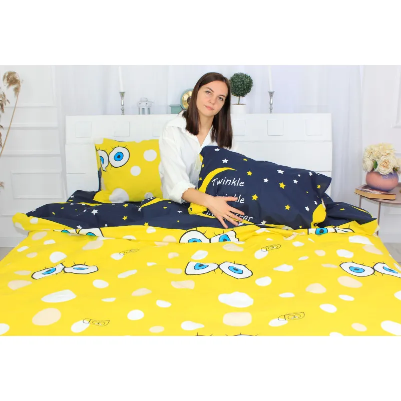 Наволочка MirSon Ranforce Elite 17-0182 Spanch Bob