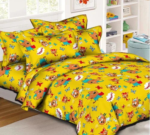 Підковдра Бязь 17-0423 Три коти