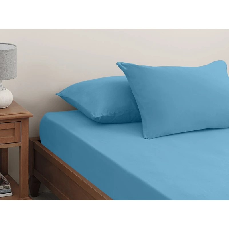 Трикотажный набор 19-506 Melissa (простынь на резинке - высота 25 см (детские 10 см) + наволочка 1 шт. 50*70) - 4