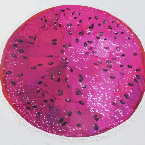 Пляжное полотенце №5079 Summer Time Dragon fruit