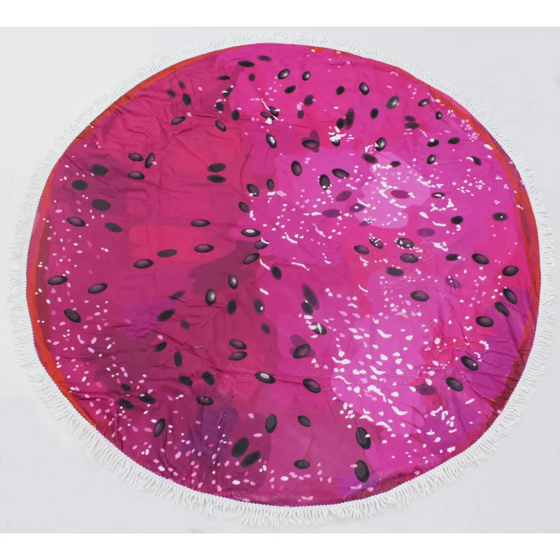 Пляжний рушник №5079 Summer Time Dragon fruit