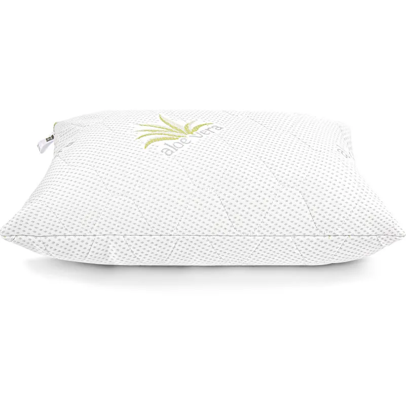 Подушка антиалергенная №807 "Alberto" EcoSilk Hand Made (средняя) - 5