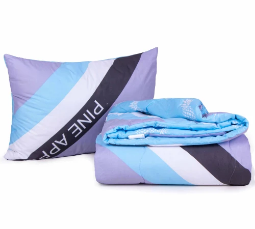 Набор антиаллергенный 3M ТМ THINSULATE ТМ Зима №5125 Сolor Fun Line (чехол бязь 100%) Oblivion (одеяло + подушка средняя) Black Friday - 2