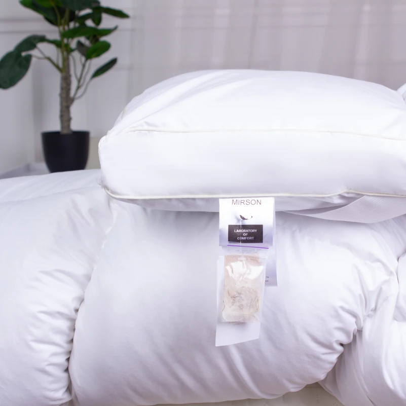 Перина-топпер №4003 Luxury Exclusive (100% пух) высота до 9 см - 4