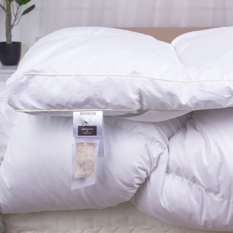 Перина-топпер №4003 Luxury Exclusive (100% пух) высота до 9 см - 2