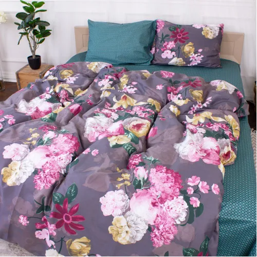 Комплект постельного белья Сатин 22-1342 Mirella - 2