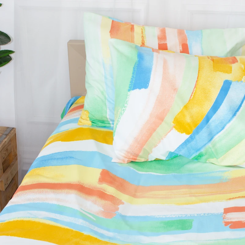 Комплект постельного белья Ranforce Elite 17-0577 Summer paint - 6