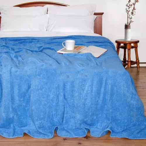 Простирадло махрове літнє 30-440 Blue