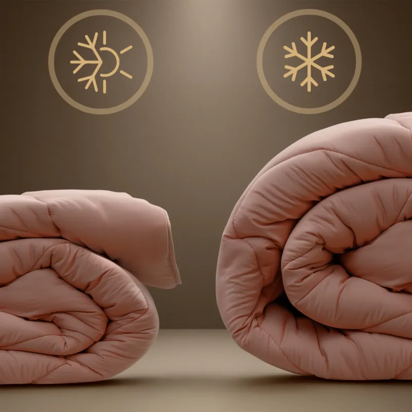 Набір антиалергенний з Тенсель Супер Теплий Eco Light Coral №1756 (ковдра + подушки 50*70 середні) - 3