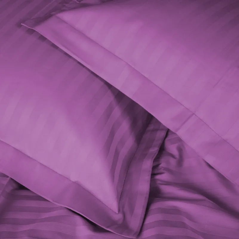 Комплект постельного белья Сатин TEENAGER Satin Stripe 30-0009 Purple - 3
