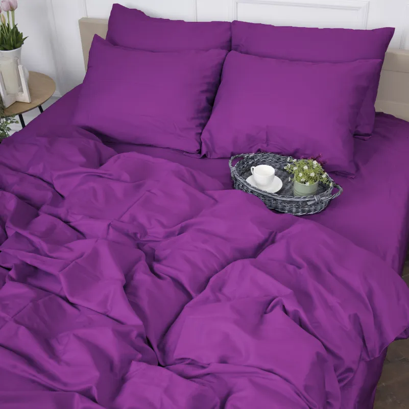 Комплект постельного белья Сатин JUNIOR 0846 Lilac