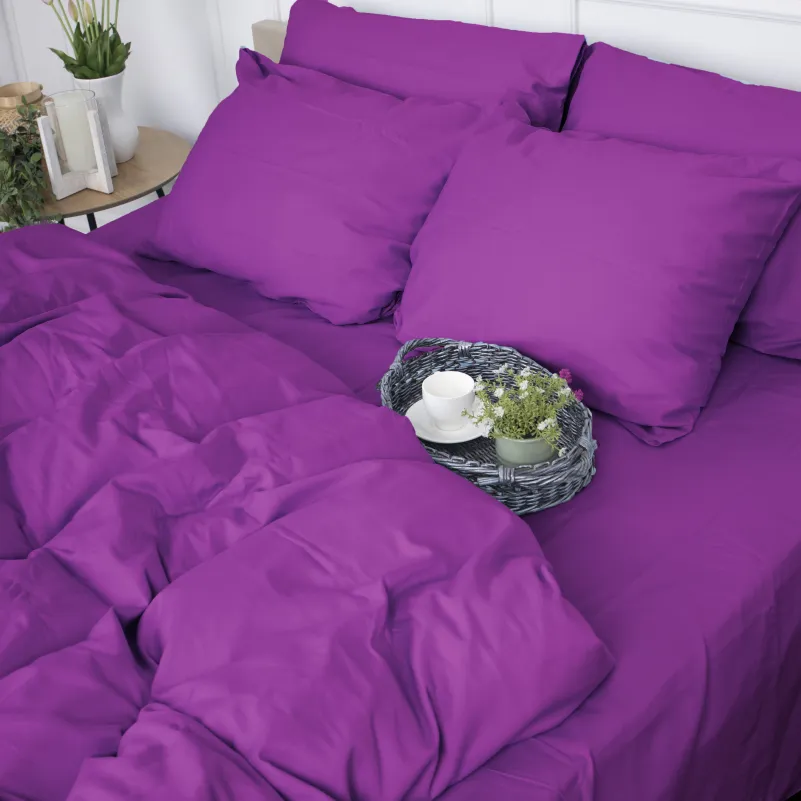 Комплект постельного белья Сатин JUNIOR 0846 Lilac - 2