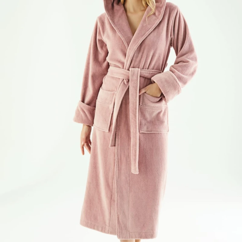 Халат М Gentle Rose pudra